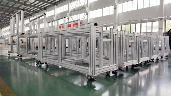 為什么自動化生產線90%的框架都用鋁型材？